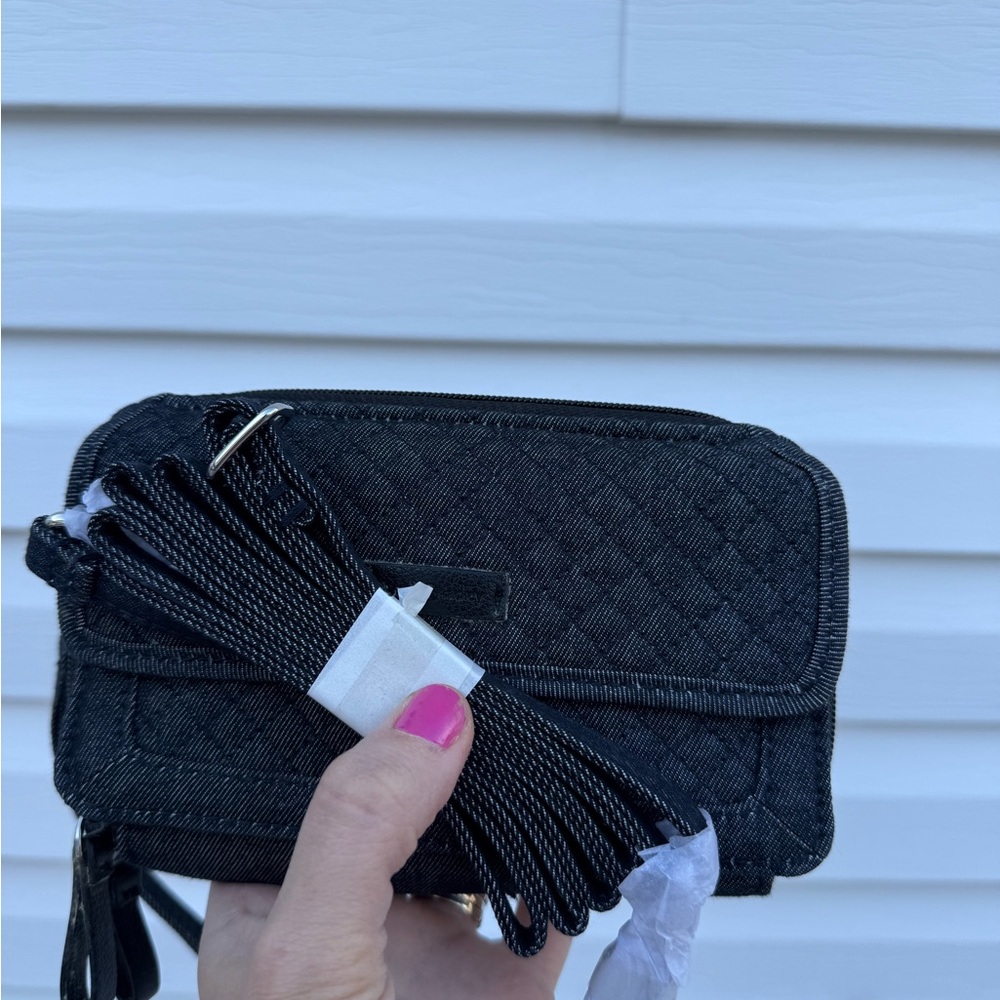 Stylish Black Quilted Women's Bag